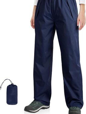 NEW / Unused Women's Lightweight Waterproof Rain Pants – 33000 Ft. Brand - Sz SM